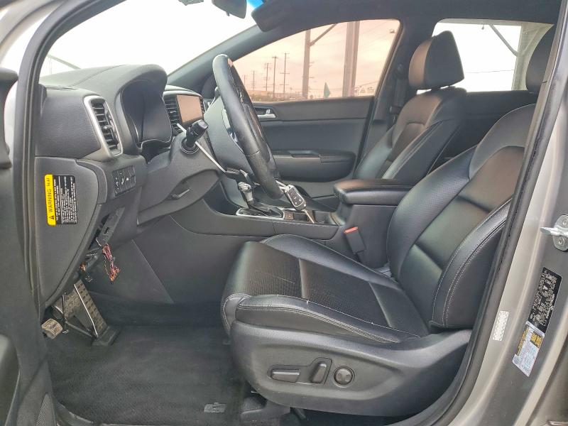 2022 Kia Sportage VIN KNDP63AC7N7961684 COPART salvage auction — FRONT END, Ca - Salvage Certificate, sold $4,650 on 2026-07-16 (photo 7)