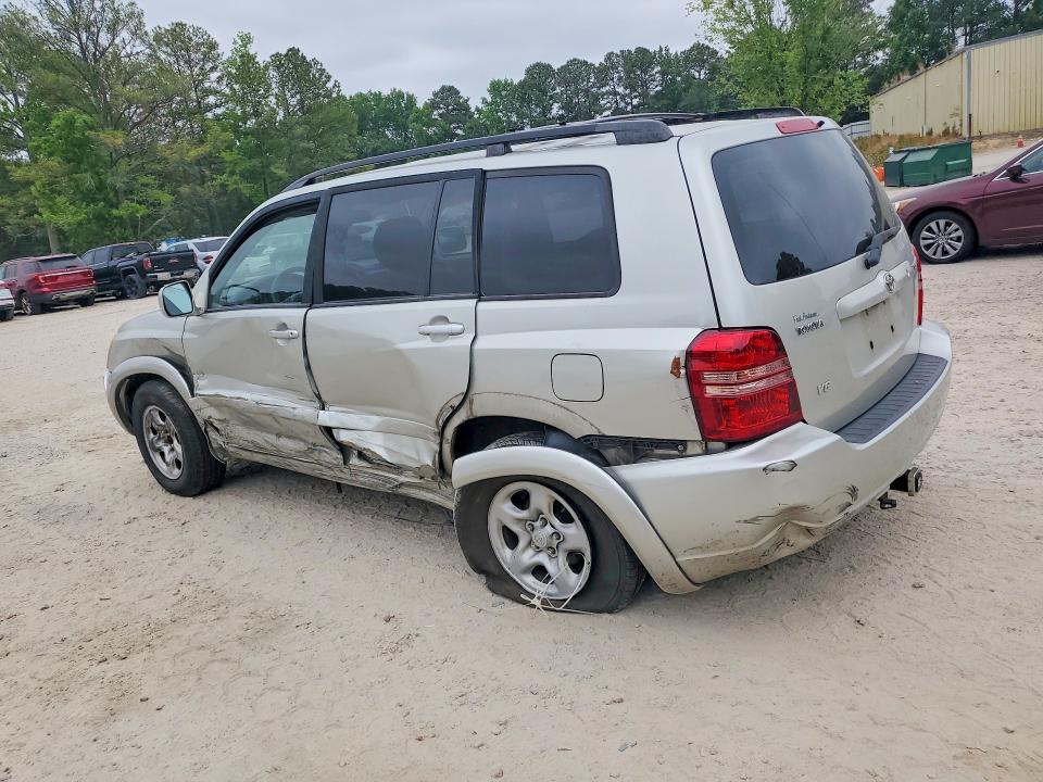 2003 Toyota Highlander VIN JTEGF21A830077733 COPART salvage auction — SIDE, Nc - Salvage Certificate Of Title, sold $900 on 2026-07-31 (photo 2)