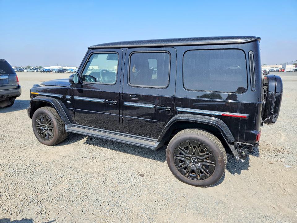 2025 Mercedes-benz G-klasse VIN W1NWM0AB1SX027869 COPART salvage auction — REAR END, Ca - Salvage Certificate, sold $90,500 on 2026-07-30 (photo 2)
