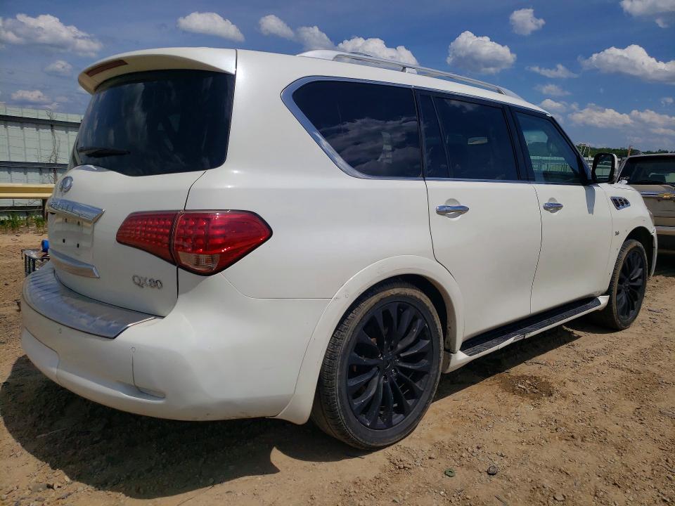 2015 Infiniti VIN JN8AZ2NE2F9080646 COPART salvage auction — FRONT END, Va - Cert Of Title - Salvage, sold $1,800 on 2026-07-17 (photo 3)