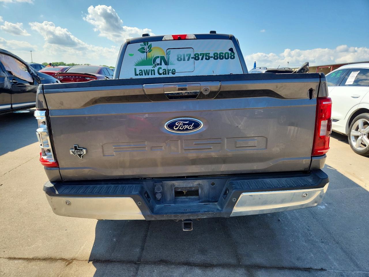 2021 Ford F-150 Lightning VIN 1FTEW1C52MFC71193 COPART salvage auction — Side, TX - CERTIFICATE OF TITLE, sold $7,000 on 2026-07-08 (photo 6)