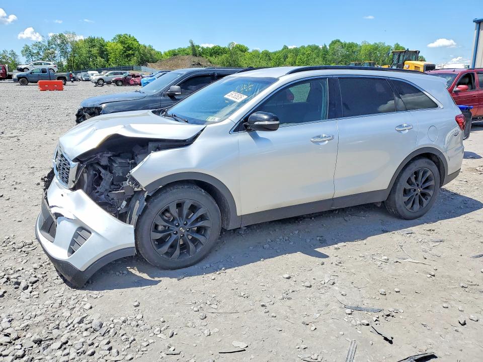 2019 Kia Sorento VIN 5XYPG4A53KG597721 COPART salvage auction — FRONT END, Pa - Certificate Of Salvage, sold $2,850 on 2026-07-08 (photo 1)