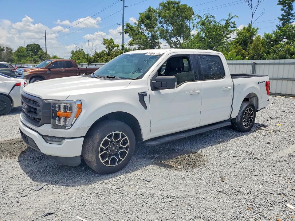 2022 Ford F-150 VIN 1FTEW1C89NKE08519 — COPART salvage auction photo