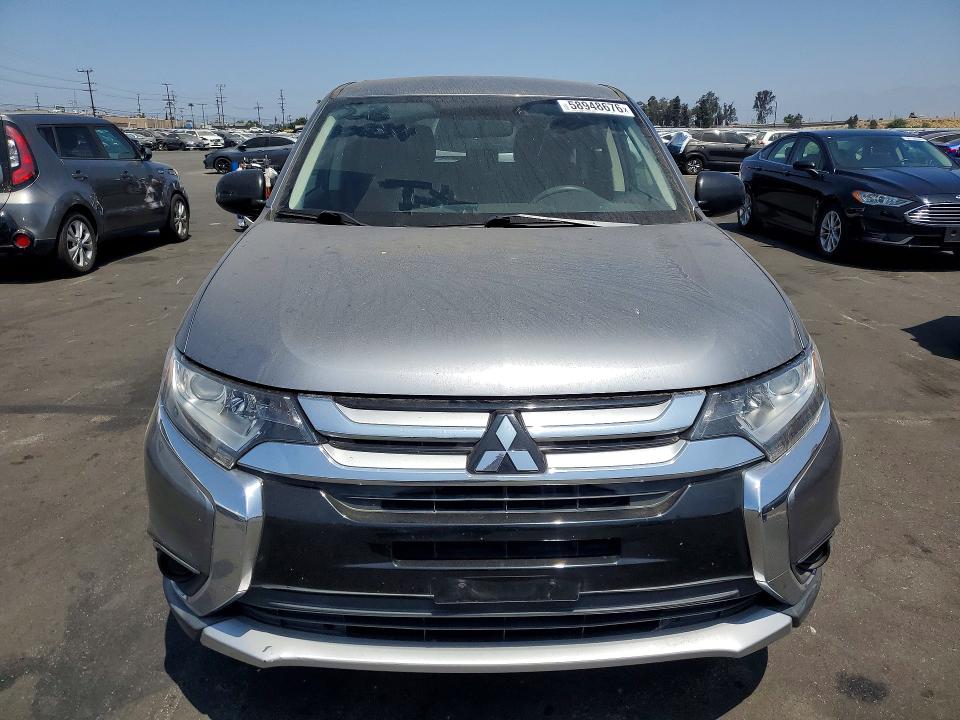 2018 Mitsubishi Outlander VIN JA4AZ2A32JZ010311 COPART salvage auction — REAR END, CA - SALVAGE CERTIFICATE, sold $3,350 on 2026-07-29 (photo 5)