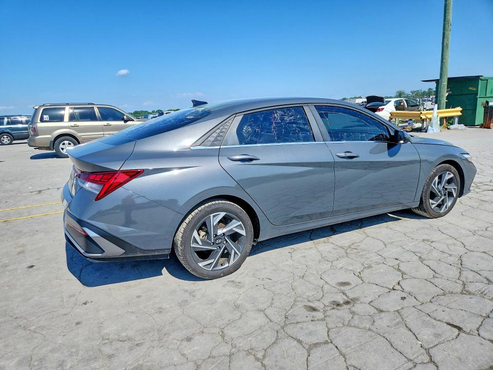 2024 Hyundai Elantra VIN KMHLS4DG5RU688973 COPART salvage auction — FRONT END, Tn - Salvage Certificate, sold $8,100 on 2026-07-20 (photo 3)