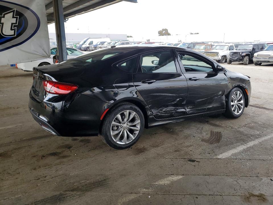 2015 Chrysler 200 VIN 1C3CCCBG0FN627491 COPART salvage auction — FRONT END, Ca - Salvage Certificate, sold $725 on 2026-07-02 (photo 3)