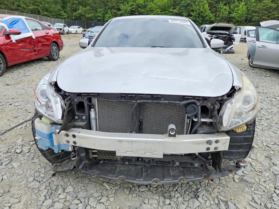 2013 Infiniti G VIN JN1CV6ARXDM350932 COPART salvage auction — FRONT END, MD - CERT OF SALVAGE > 75% DAMAGE, sold $950 on 2026-07-24 (photo 5)