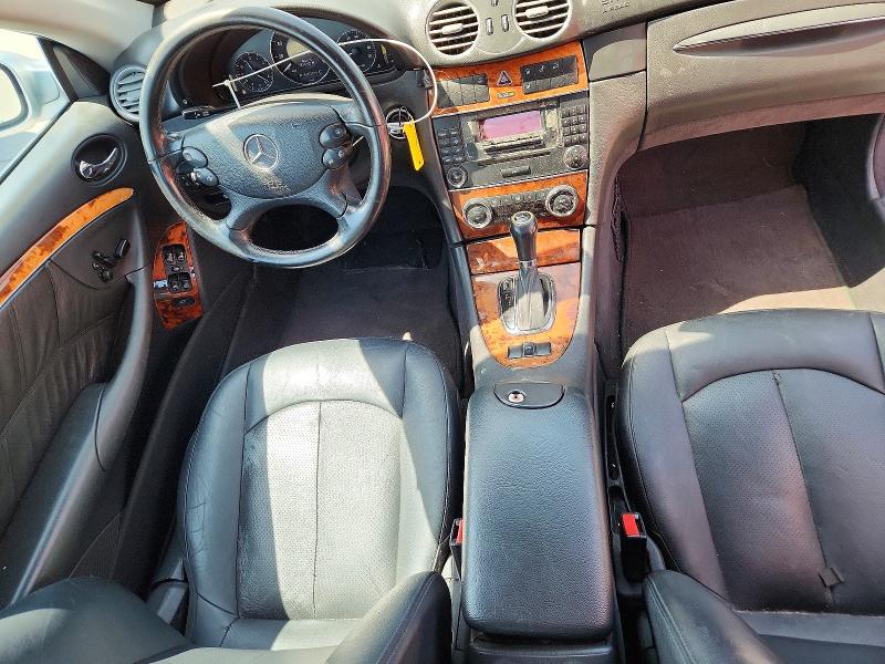 2005 Mercedes-benz Clk-klasse VIN WDBTK75G35T035402 COPART salvage auction — FRONT END, TX - SALVAGE VEHICLE TITLE (P), sold $1,200 on 2026-07-16 (photo 8)