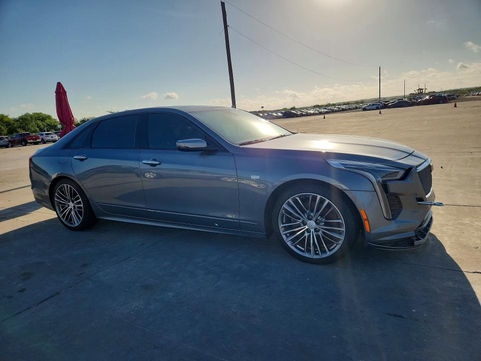 2019 Cadillac Ct6 VIN 1G6KN5R63KU146261 COPART salvage auction — FRONT END, Tx - Salvage Vehicle Title, sold $10,200 on 2026-07-23 (photo 4)