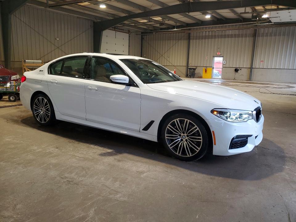 2019 BMW 5er VIN WBAJB1C5XKB376057 COPART salvage auction — MECHANICAL, Pa - Certificate Of Salvage, sold $9,700 on 2026-07-15 (photo 4)