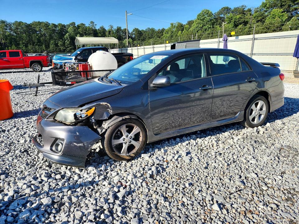 2013 Toyota Corolla VIN 5YFBU4EEXDP171391 COPART salvage auction — FRONT END, Ga - Cert Of Title-Salvage, sold $2,550 on 2026-07-28 (photo 1)