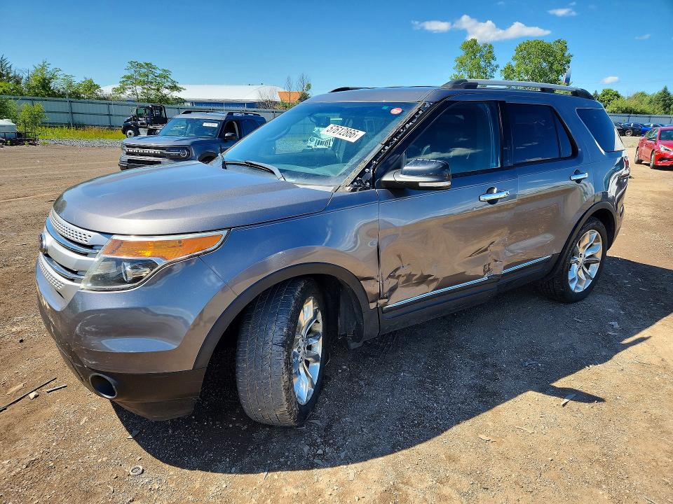 2014 Ford VIN 1FM5K8D82EGA52366 COPART salvage auction — SIDE, Oh - Cert Of Title-Salvage, sold $375 on 2026-07-02 (photo 1)