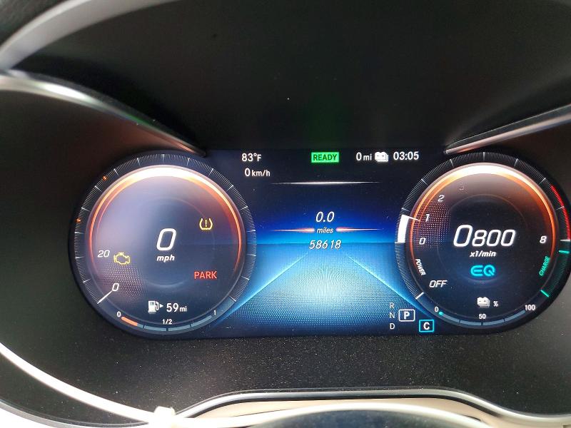 2020 Mercedes-benz Glc VIN W1N0G5DB8LF800995 COPART salvage auction — REAR END, Co - Salvage Title, sold $14,300 on 2026-07-07 (photo 9)