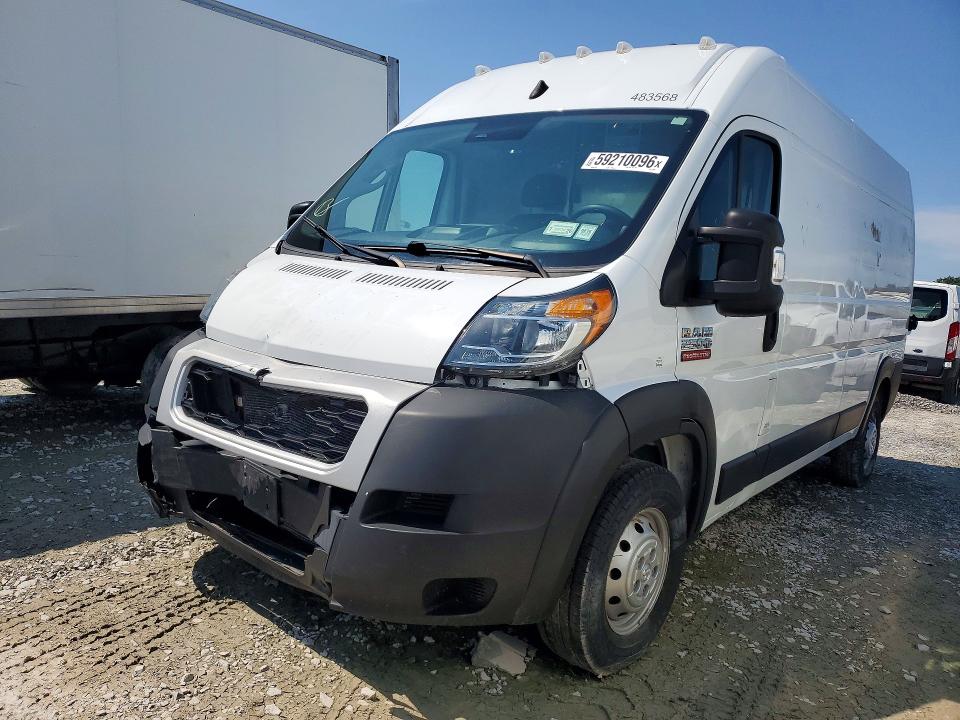 2022 Ram Promaster VIN 3C6LRVDG0NE128607 COPART salvage auction — ALL OVER, Az - Cert Of Title - Salvage, sold $8,900 on 2026-07-30 (photo 1)