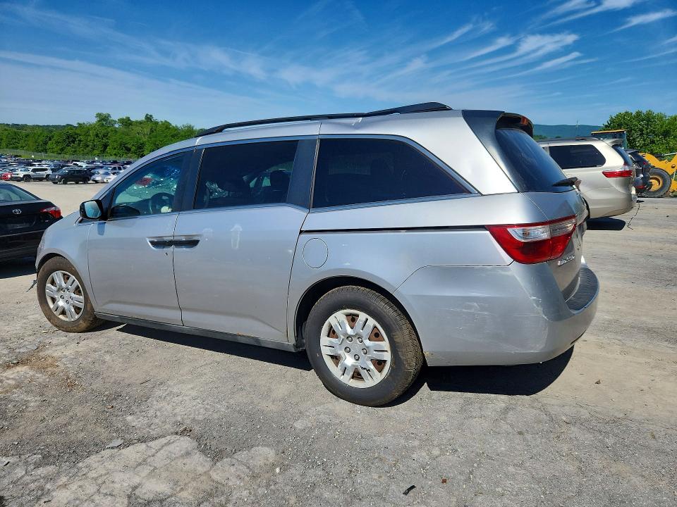 2012 Honda Odyssey VIN 5FNRL5H21CB080559 COPART salvage auction — FRONT END, PA - CERTIFICATE OF SALVAGE, sold $425 on 2026-07-02 (photo 2)