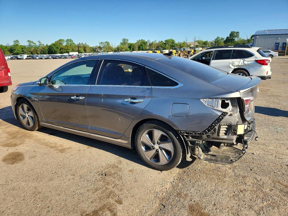 2017 Hyundai Sonata VIN KMHE34L1XHA060197 COPART salvage auction — REAR END, PA - CERTIFICATE OF SALVAGE, sold $2,000 on 2026-07-31 (photo 2)