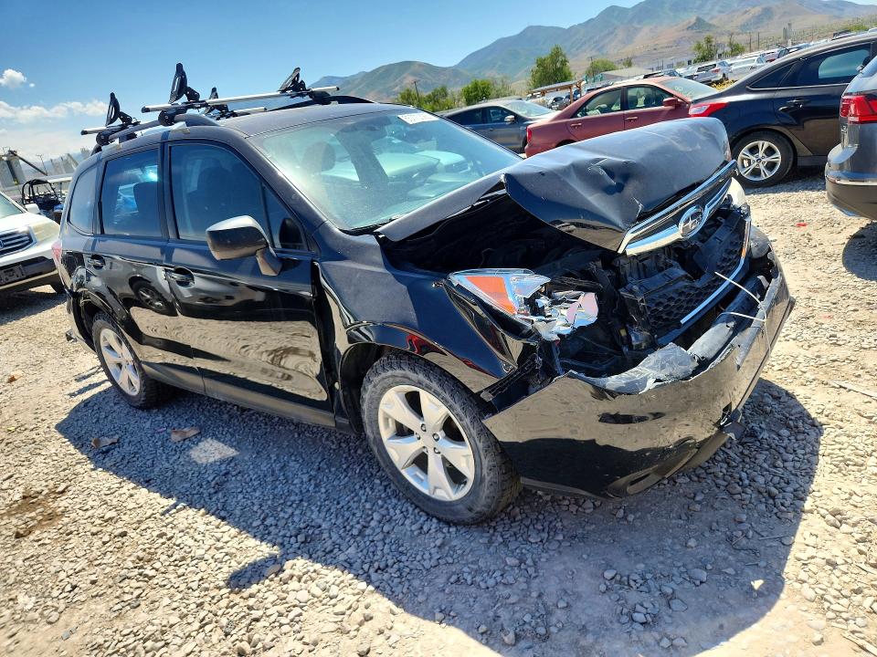 2015 Subaru Forester VIN JF2SJABCXFH819466 COPART salvage auction — FRONT END, Ut - Salvage Certificate, sold $150 on 2026-07-17 (photo 4)