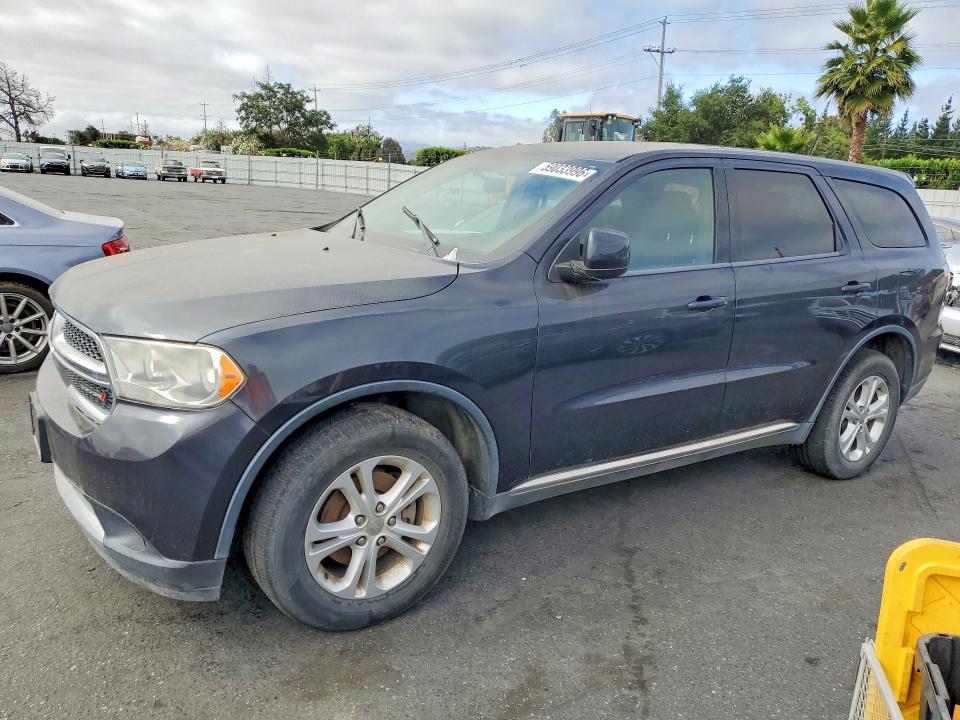 2013 Dodge Durango VIN 1C4RDHAG2DC662186 COPART salvage auction — MINOR DENT/SCRATCHES, Ca - Dis/Dlr/Exp App For Dup Clean, sold $800 on 2026-08-25 (photo 1)
