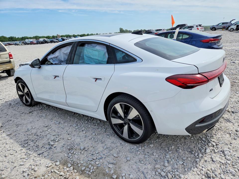 2025 Audi A5 VIN WAU2BCFU5SN065976 COPART salvage auction — FRONT END, Mi - Cert Of Title-Salvage Vehicle, sold $13,900 on 2026-08-20 (photo 2)