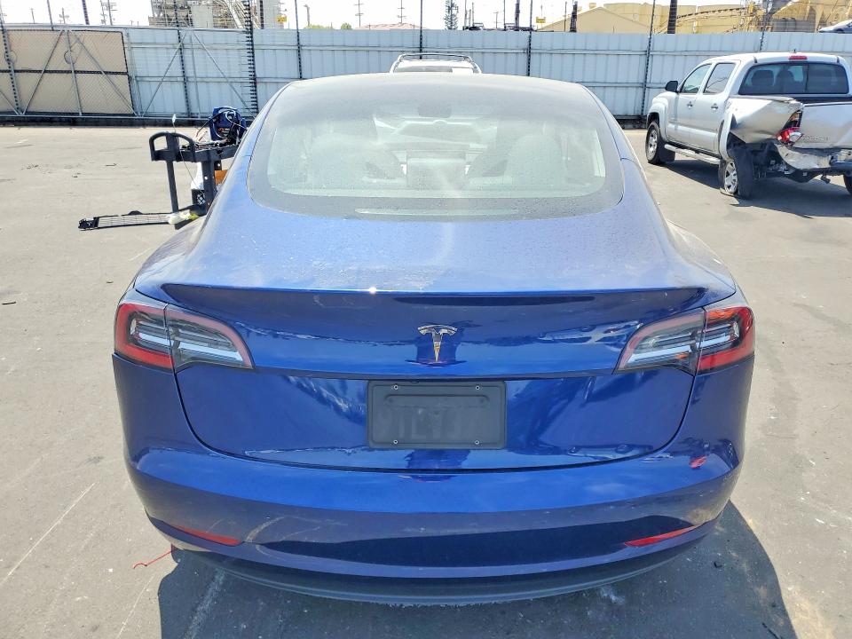 2019 Tesla Model 3 VIN 5YJ3E1EA6KF486078 COPART salvage auction — FRONT END, Ca - Salvage Certificate, sold $3,750 on 2026-07-27 (photo 6)