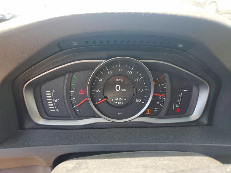 2015 Volvo S60 VIN YV140MFJ6F1353624 COPART salvage auction — FRONT END, MI - CERTIFICATE OF TITLE, sold $700 on 2026-07-03 (photo 9)