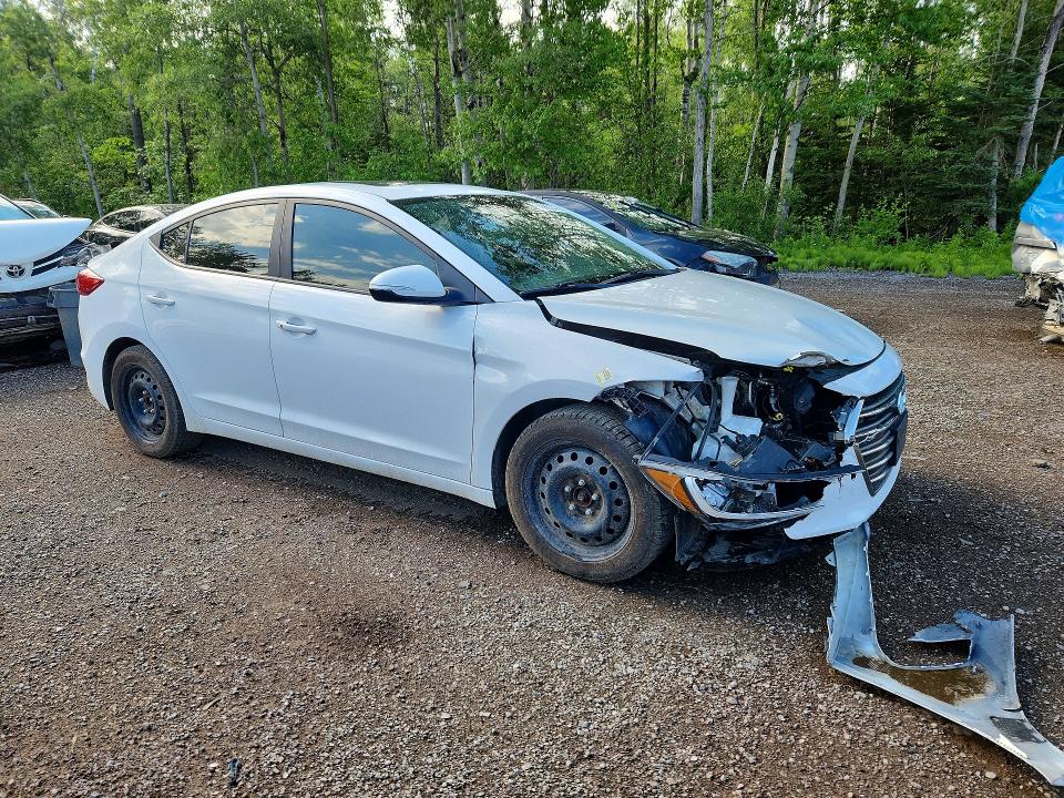 2018 Hyundai VIN KMHD84LFXJU661137 COPART salvage auction — FRONT END, On - Permit Salvage, sold $200 on 2026-07-30 (photo 4)