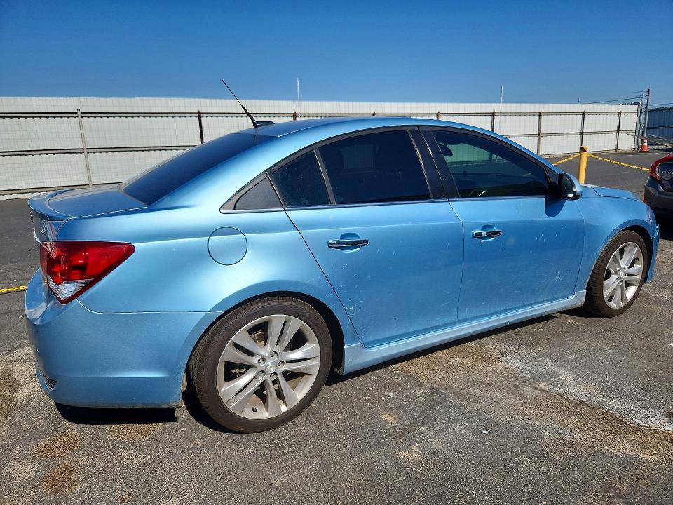 2012 Chevrolet Cruze VIN 1G1PH5SC3C7228588 COPART salvage auction — FRONT END, Ca - Salvage Certificate, sold $1,100 on 2026-07-02 (photo 3)