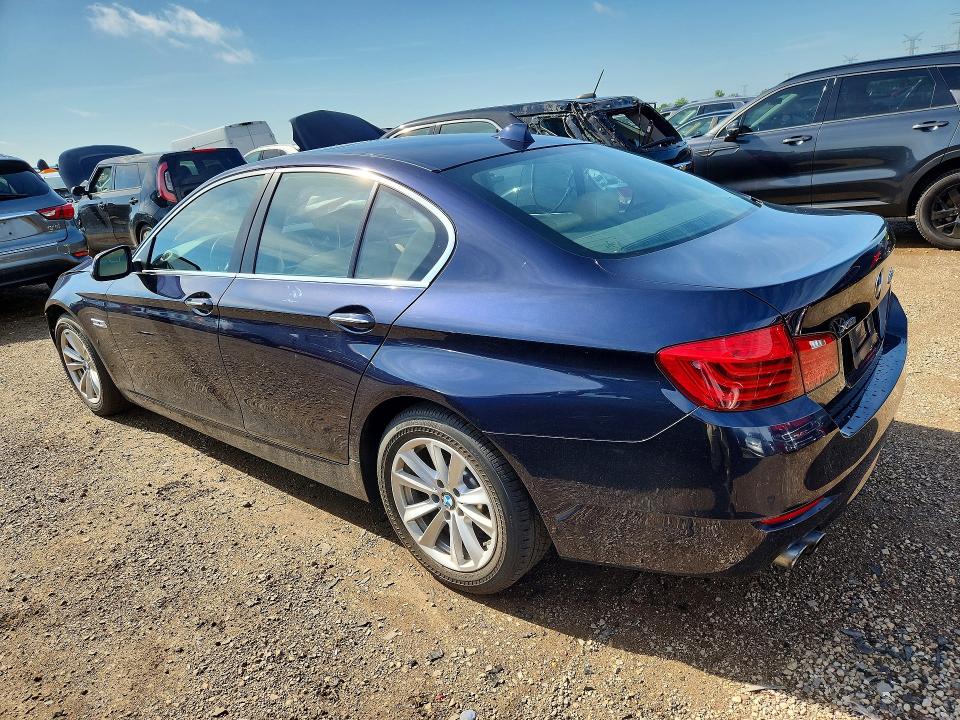 2016 BMW 5er VIN WBA5A7C51GG643071 COPART salvage auction — FRONT END, Il - Salvage Certificate, sold $4,300 on 2026-07-14 (photo 2)