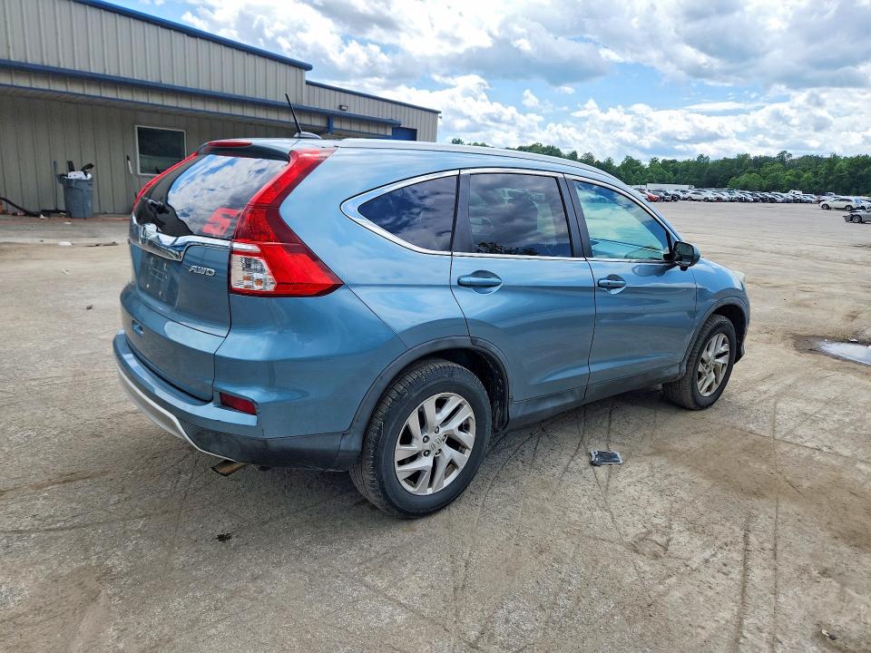 2016 Honda Cr-v VIN 2HKRM4H74GH639595 COPART salvage auction — HAIL, Pa - Certificate Of Salvage, sold $6,100 on 2026-07-02 (photo 3)
