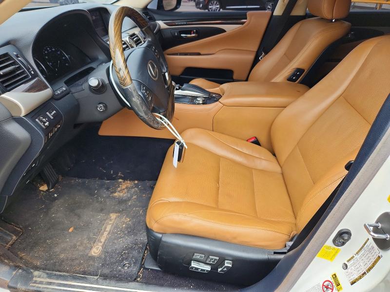 2015 Lexus Ls VIN JTHBL5EF9F5133537 COPART salvage auction — FRONT END, Al - Cert Of Title-Salvage Title, sold $7,300 on 2026-08-17 (photo 7)