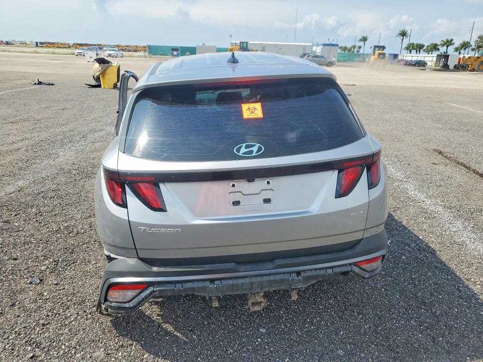 2025 Hyundai Tucson VIN KM8JACDE4SU374613 COPART salvage auction — ALL OVER, FL - CERTIFICATE OF DESTRUCTION, sold $600 on 2026-07-27 (photo 6)
