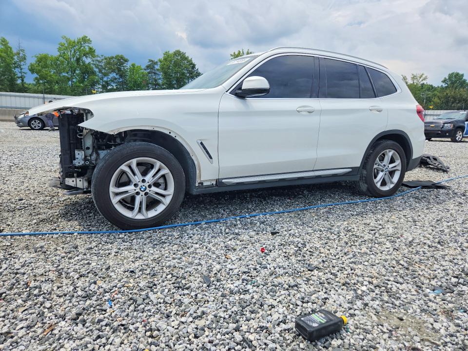 2021 BMW X3 VIN 5UXTY5C05M9E47893 COPART salvage auction — FRONT END, Sc - Cert Of Title-Salvage, sold $9,000 on 2026-07-15 (photo 1)