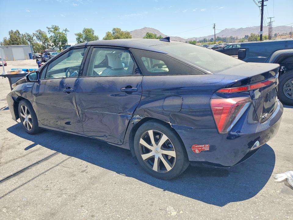 2018 Toyota Mirai VIN JTDBVRBD7JA004525 COPART salvage auction — SIDE, Ca - Salvage Certificate, sold $175 on 2026-07-02 (photo 2)