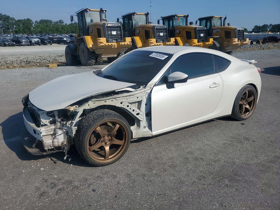 2013 Subaru Brz VIN JF1ZCAB12D1606674 COPART salvage auction — FRONT END, Nc - Salvage Certificate Of Title, sold $2,600 on 2026-07-21 (photo 1)