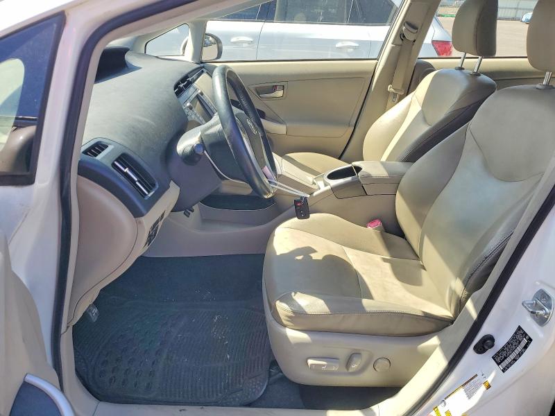 2012 Toyota Prius VIN JTDKN3DU1C5374620 COPART salvage auction — FRONT END, Wa - Cert Of Ownership-Rebuilt, sold $3,100 on 2026-07-20 (photo 7)