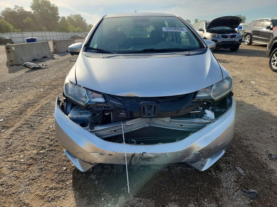 2016 Honda Fit VIN JHMGK5H7XGS008563 COPART salvage auction — FRONT END, Il - Salvage Certificate, sold $2,850 on 2026-07-21 (photo 5)