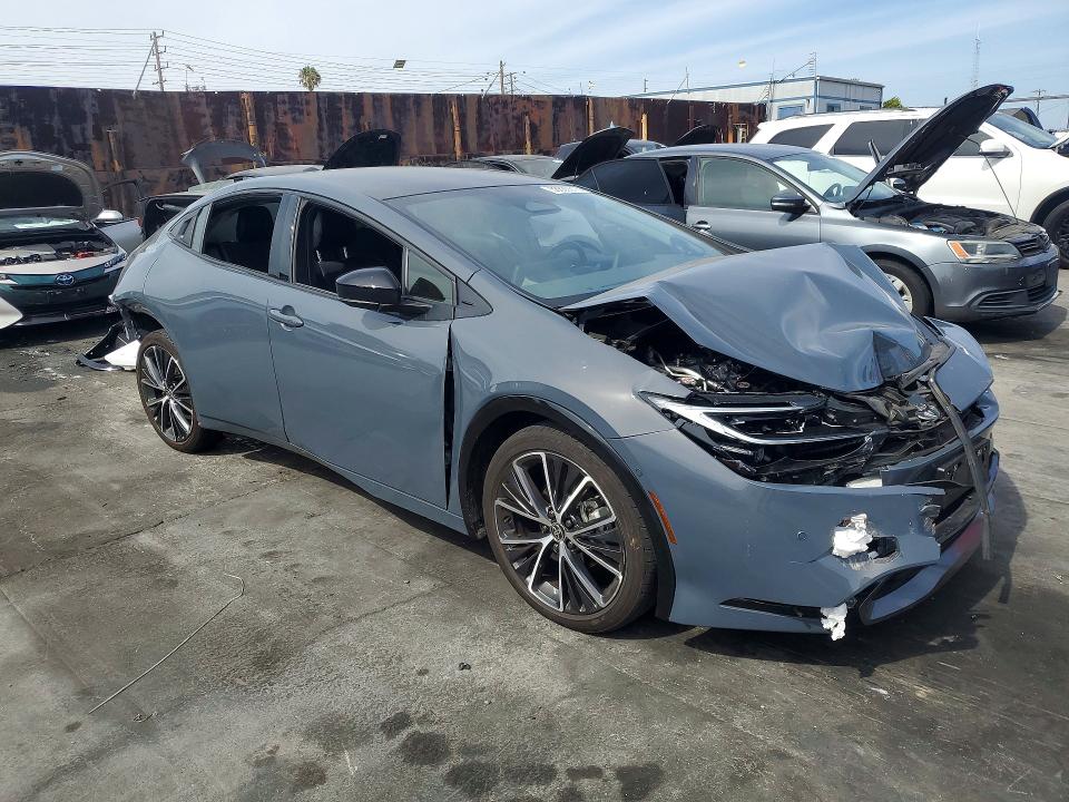 2025 Toyota Prius VIN JTDACAAU1S3059613 COPART salvage auction — REAR END, Ca - Salvage Certificate, sold $4,900 on 2026-07-08 (photo 4)