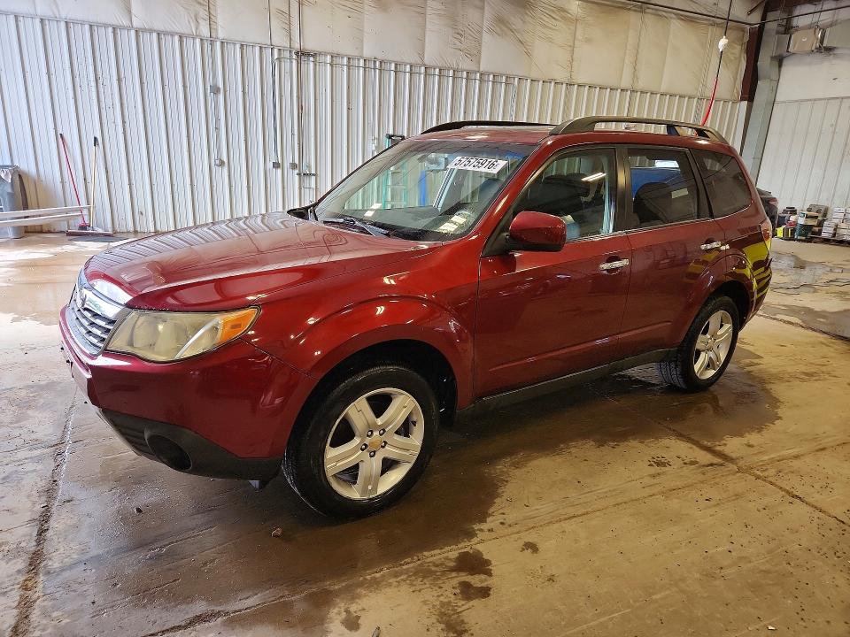 2009 Subaru Forester VIN JF2SH63669H778002 COPART salvage auction — REAR END, Wi - Junked Vehicle Bill Of Sale, sold $325 on 2026-07-13 (photo 1)