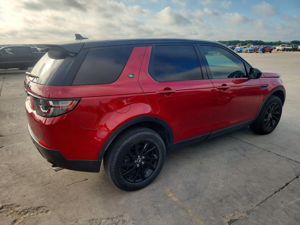 2016 Land rover Discovery sport VIN SALCR2BG7GH557940 COPART salvage auction — HAIL, Tx - Certificate Of Title, sold $4,300 on 2026-07-23 (photo 3)
