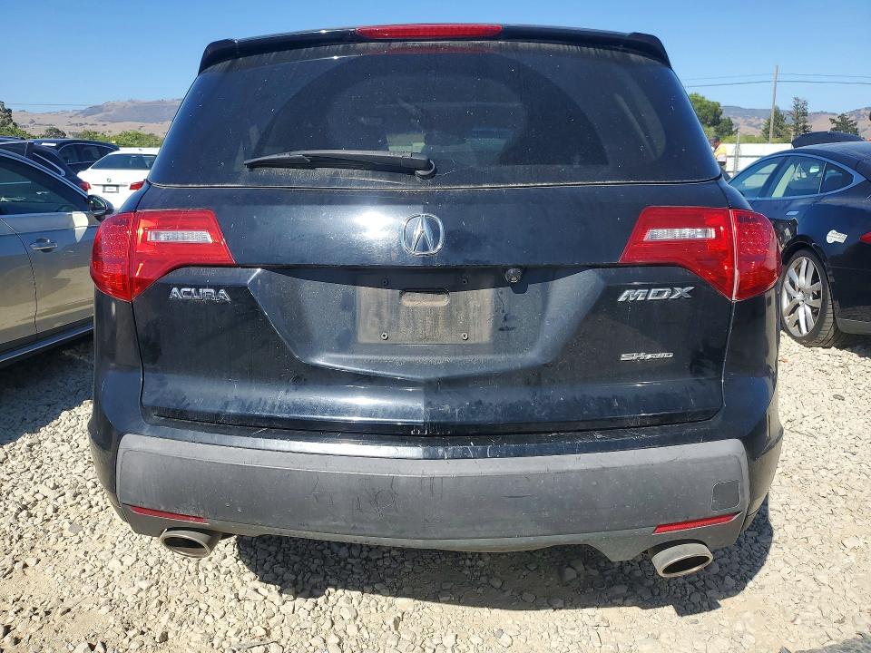 2009 Acura Mdx VIN 2HNYD28869H512927 COPART salvage auction — MINOR DENT/SCRATCHES, Ca - Dis/Dlr/Exp Only Clean Title, sold $525 on 2026-07-09 (photo 6)