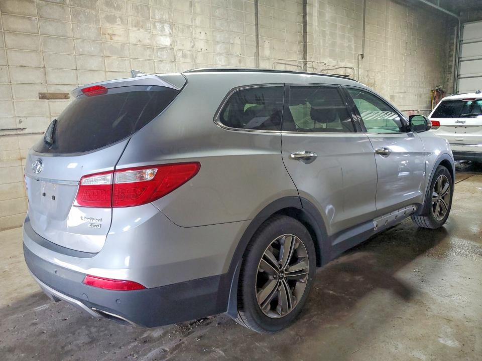 2014 Hyundai Santa fe VIN KM8SRDHF8EU071893 COPART salvage auction — MINOR DENT/SCRATCHES, Va - Certificate Of Title, sold $2,350 on 2026-07-21 (photo 3)