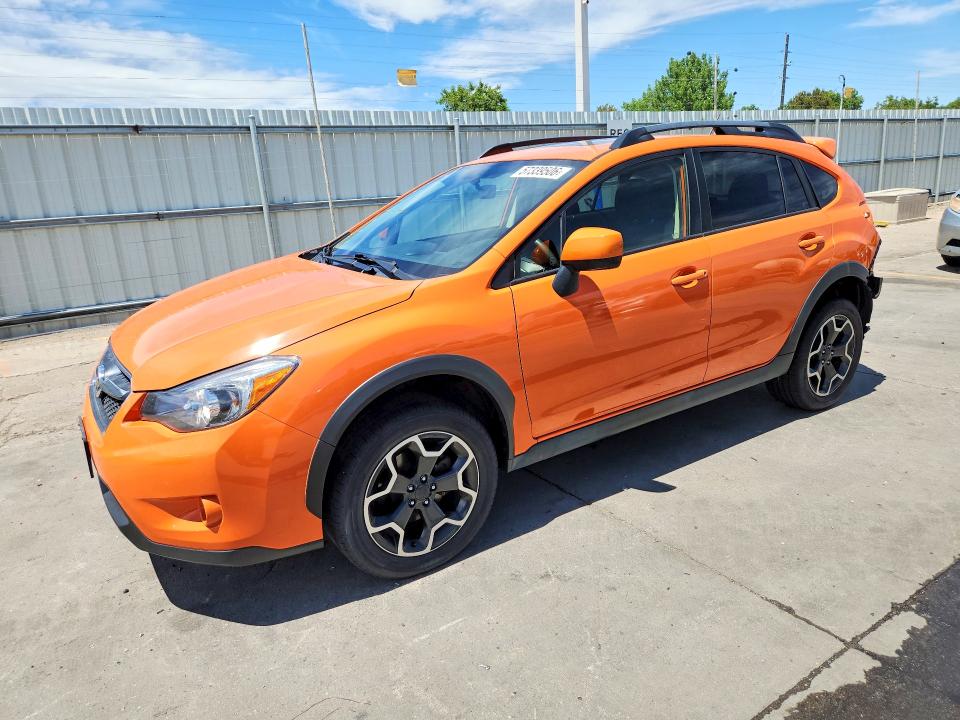 2014 Subaru Xv VIN JF2GPAVC4E8273746 COPART salvage auction — REAR END, Co - Public - Salvage Title, sold $4,800 on 2026-07-27 (photo 1)
