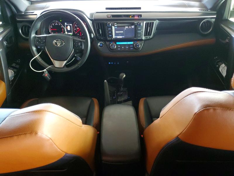 2018 Toyota Rav4 VIN JTMJFREV9JJ235858 COPART salvage auction — FRONT END, Ca - Salvage Certificate, sold $7,100 on 2026-08-20 (photo 8)