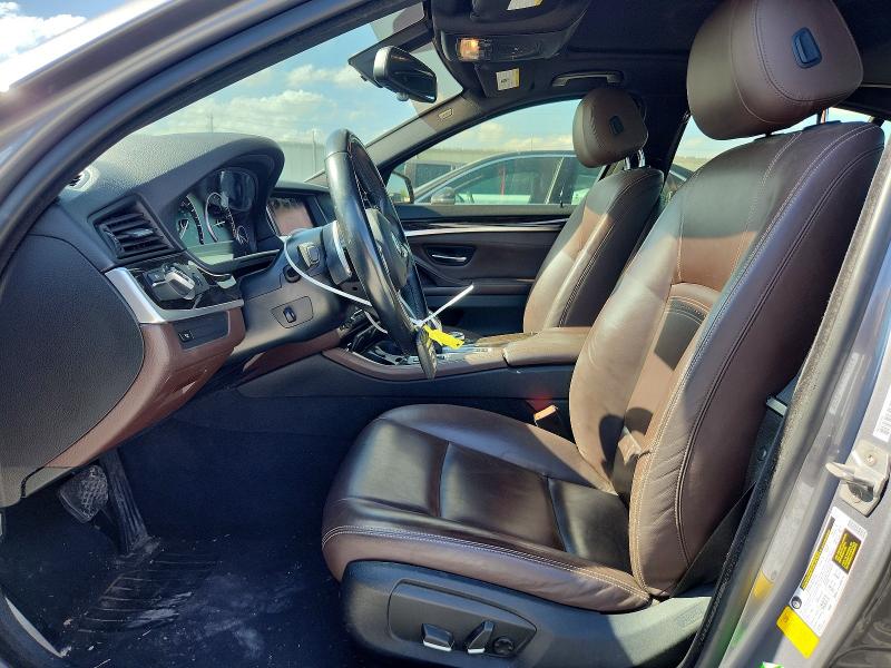 2016 BMW 5 series VIN WBA5B1C52GG551588 COPART salvage auction — BURN, TX - SALVAGE VEHICLE TITLE (P), sold $4,200 on 2026-08-07 (photo 7)