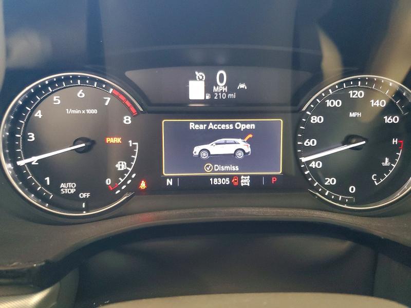 2022 Cadillac Xt5 VIN 1GYKNDRS4NZ126560 COPART salvage auction — REAR END, Ny - Mv-907A Salvage Certificate, sold $7,500 on 2026-07-20 (photo 9)