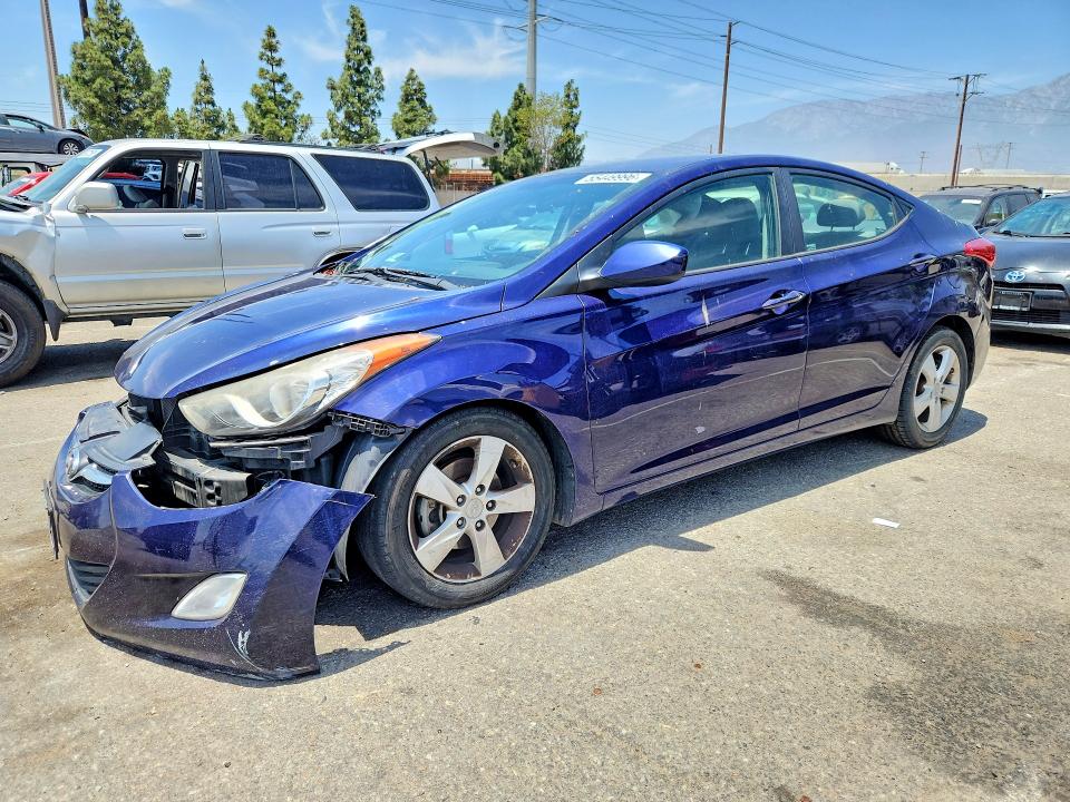2013 Hyundai Elantra VIN 5NPDH4AEXDH336758 — COPART salvage auction photo