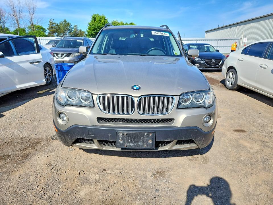 2007 BMW X3 VIN WBXPC93477WF00968 COPART salvage auction — SIDE, On - Permit No Brand - Unfit, sold $650 on 2026-07-07 (photo 5)