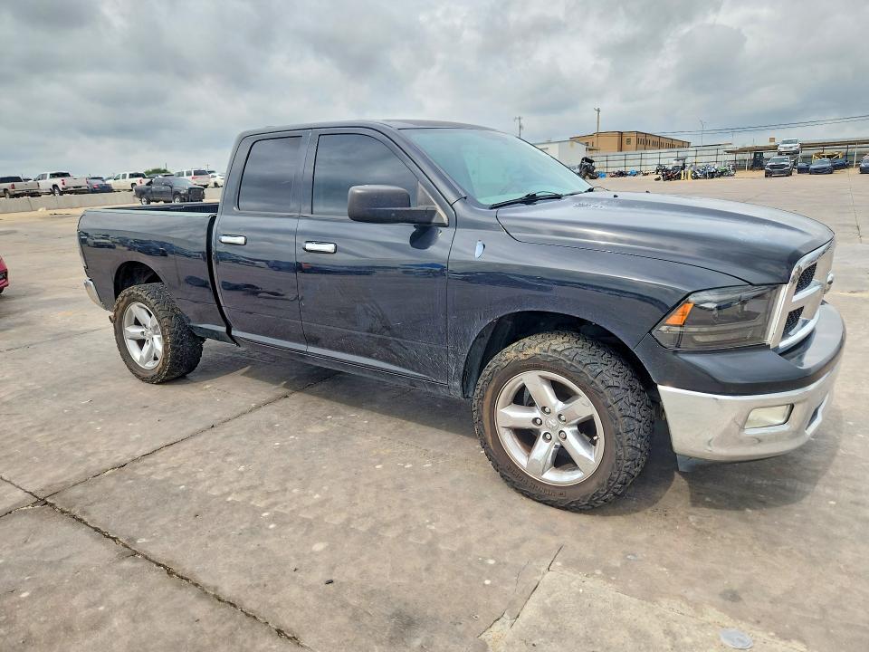 2009 Dodge Ram 1500 VIN 1D3HV18TX9S781286 COPART salvage auction — REAR END, TX - SALVAGE VEHICLE TITLE, sold $2,300 on 2026-07-24 (photo 4)