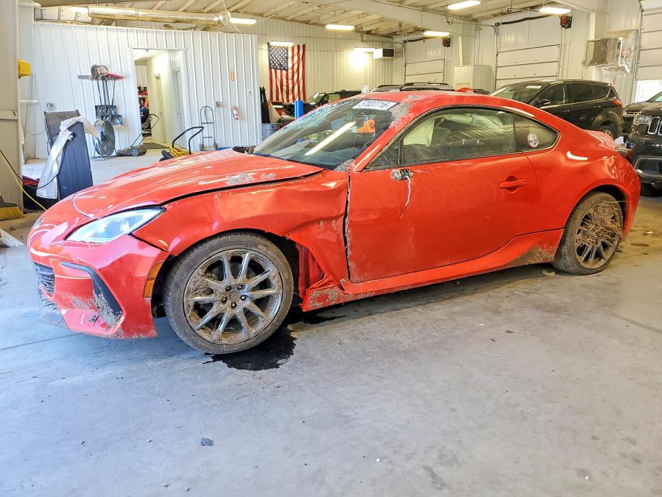 2023 Subaru Brz VIN JF1ZDBB13P9704847 COPART salvage auction — FRONT END, Mn - Cert Of Title-Salvage, sold $3,750 on 2026-07-14 (photo 1)