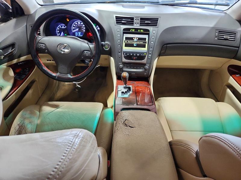 2011 Lexus Gs 350 VIN JTHCE1KS6B0028163 COPART salvage auction — FRONT END, Pa - Certificate Of Salvage, sold $425 on 2026-07-31 (photo 8)